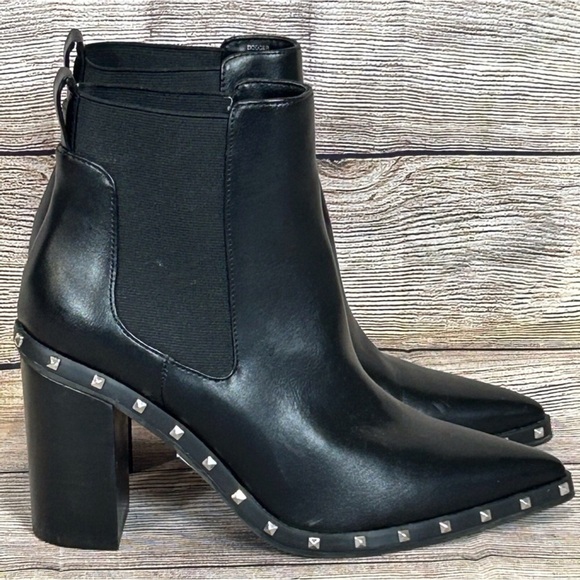Charles David Women's Black Dodger Studded Booties Shoes Size 8 - Picture 13 of 13